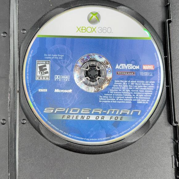 Spider-Man: Friend or Foe for Microsoft Xbox 360 Disc Only - Picture 1 of 10